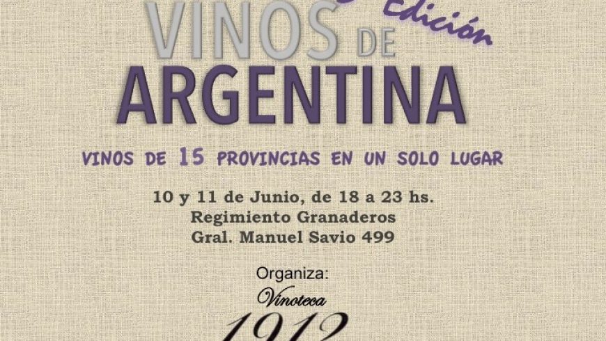 Vinos de Argentina 3ra edición.